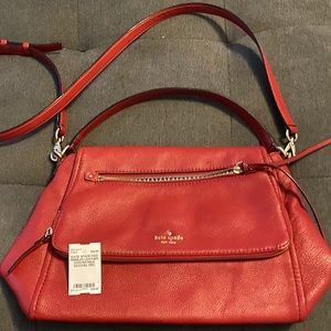 Kate Spade Red Satchel Bag